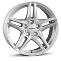 1x BORBET DESIGN XR brilliantsilber 6.5Jx16 5x112 ET22