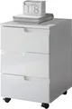 Rollcontainer SUNSHINE BHT 40x60x45 cm weiß Standcontainer,mit Griffmulden, NEU