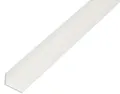 Alberts Winkelprofil L-Profil Winkelleiste Kunststoff, weiß 1000 x 20 x 10 mm