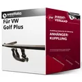 Für VW Golf Plus Typ 5M1/521 (Westfalia) Anhängerkupplung vertikal abnehmbar top