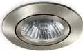C-Light GU10 Einbaustrahler alu gebürstet - für 68 mm Lochbohrung