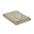 como Wohndecke  Sophia Overlock ¦ beige ¦ Baumwollmischgewebe ¦ Maße (cm): B: 150