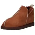 Shepherd Shepherd Hausschuhe Leder Hausschuh braun|rot 42 EU