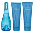 Davidoff Cool Water Woman Geschenkset Eau de Toilette 100ml/Body Lotion 75ml/Sho