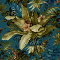 5,07 €/qm / Tapete Grandeco Asperia A 55801 Floral Modern Petrol Bunt