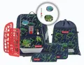 Step by Step 2in1 Plus Schulranzen-Set 6-teilig Wild T-Rex Taro dunkelblau