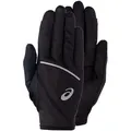 ASICS Running Handschuhe Unisex-schwarz, Größe L/XL (auch verfügbar in S/M)