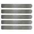 Rasenkante 5m 10m 15m 20m 30m 40m 50m 100x14cm oder 100x18cm verzinkt Beeteinfassung Beetumrandung Mähkante Metall Palisade (Länge 5m - Höhe 18cm)