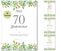 Frank Paperman Hochzeitskarte, Geschenk Hochzeitstag, Ehejubiläum, Urkunde Hochzeitstag, floral, Geschenkideen Hochzeitstag, Vordruck DIN-A4