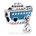 PANDORA Element 792198C01 ankerndes Kreuzfahrtschiff Charm Silber