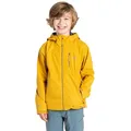 Dare 2b Roam Jungen Jacke mit durchgehendem Reißverschluss, wasserdicht, Goldgelb, 11-12 Years