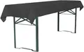 TexDeko Tischdecke universale Biertischdecke für Bierzeltgarnituren/Festzeltgarnituren (1-tlg), waschbar & wiederverwendbar (Farbe & Größe: nach Wahl)