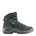 LOWA Stiefel mittel RENEGADE EVO GTX MID Ws W asphalt/türkis, 37.5