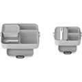 Mepal | Limited Edition Bento-Lunchboxen Set | mit Fächern | geeignet für bis zu 4 bzw. 8 Butterbrote | Cool Grey