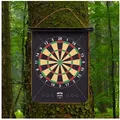 Fizz creations Dartscheibe Magnetische 2in1 Outdoor Dartscheibe mit sechs Dartpfeilen
