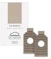 ipuro Classic Autoduft Cachemire EVA Refill 2x9g - Eleganter Duft für Auto mit Rose, Johannisbeere und Zedernholz - Langanhaltender Autoduft Lufterfrischer - Passend für ipuro Classic Autostecker Clip