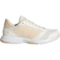 Adidas Ligra 8 Damen Halbschuhe Schnürer - Beige/Weiß - 38 2/3