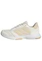 adidas Damen Ligra 8 Womens Indoor Shoes, Off White/Crystal Sand/Cloud White, 38 2/3 EU