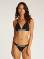 Calvin Klein Swimwear Triangel-Bikini-Top TRIANGLE-RP, mit elastischem Logo-Unterbrustband, Black