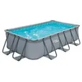 Summer Waves Frame Pool, anthrazit, Grau