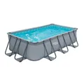 Summer Waves Elite Frame Pool Anthrazit 317,5x500,4x99,1 cm | Aufstellpool recht