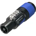 Neutrik Nac3fxxa-w-s Netz-steckverbinder Powercon Buchse, Gerade Gesamtpolzahl: 2 + Pe 16 A Blau 1 S