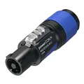 Neutrik, Stromkabelstecker 6-12mm Verriegelbar PowerCon Schraubklemmen, Blau