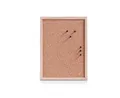 Zeller Present Pinnwand Pinboard, Kork/Kiefer, 40 x 30 cm