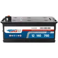 Nutzfahrzeugbatterie 140Ah BIG Premium 64036 12V 760A/EN Starterbatterie LKW