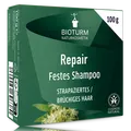 BIOTURM Shampoo-Bar mit Sheabutter und Jojobaöl FÜR GESCHÄDIGTES HAAR