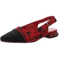 Simen Slingpumps rot|schwarz 37 EU