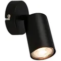 B.k.licht - Wandlampe - 2w, 450lm, Eek A, Led, Schwenkbar, Warmweiß, Schwarz