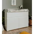 Wickelkommode Babyzimmer Image | weiß - Weiß