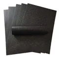 10 Blatt schwarzer Karton, anthrazit, schillernd, glänzend, 300 g/m²
