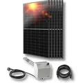 PVundSO Photovoltaik zur Warmwasserbereitung mit 2,6 kW MYPV ELWA DC Heizstab und 6x JA Solar Module