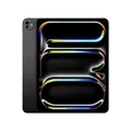 Apple 13" iPad Pro (M4): Ultra Retina XDR Display, 256 GB, 12 MP Querformat Frontkamera/12 MP Rückkamera, LiDAR Scanner, WLAN 6E, Face ID, Batterie für den ganzen Tag, Standardglas – Space Schwarz