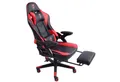 TRISENS Chefsessel Armando (1 Stück), Bürostuhl Gaming Chair Chefsessel PC-Stuhl Fußstütze Racing-Design