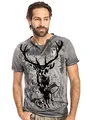 Hangowear Herren T-Shirt Elvis grau M