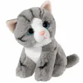 Heunec Mini-Mi Katze grau, Kuscheltier, Plüschtier, Stofftier, 14 cm, 276079