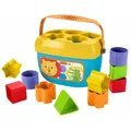 Fisher-Price Motorikspielzeug FFC84, Babys erste, Bausteine, Steckspiel aus Kunststoff, ab 6 Monate