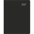 Taschenkalender schwarz 1W/2S 2027 - Schwarz