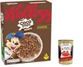Coco Pops Risetti Frühstücks-Cerealien 12x330g – knuspriger Kakaoreis für Milch & Joghurt, familienfreundlicher Vorrat, ideal fürs Frühstück & Snack + Italian Gourmet polpa