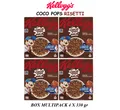 KELLOGG'S COCO POPS CEREAL Risetti Schokoladen-Puffreis Sparformat Box 4x 330g