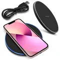 Schnell Ladegerät Apple iPhone 12 Mini QI Wireless Charger Induktive Ladestation