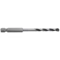 Wolfcraft 7267000 Hartmetall Stein-Spiralbohrer 6 mm Gesamtlänge 110 mm Zylinderschaft 1 St.