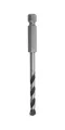 wolfcraft Steinbohrer HM-bestückt, Sechskant-Schaft, Ø 6 mm I 7267000 I Für Bohrungen in Mauerwerk, Kunst- und Naturstein
