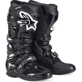 Alpinestars Tech 7 Motocross Stiefel, schwarz, Größe 45 46 für Männer
