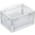 Eurobox-System Box Vollwand 60 x 40 x 32 cm Transparent