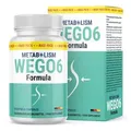 ORIGINAL Wego 6 Kapseln – Top-Seller für Ihr Abnehmziel | Inhalt 60 Kapseln | Wego6
