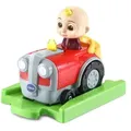 Tut Tut Baby Flitzer - CoComelon - JJs Traktor inkl. Schiene